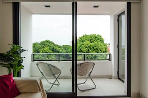 City Apartment | Balcony view