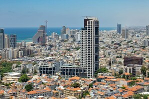 Luxury-Apartment, 1 Schlafzimmer | Ausblick vom Zimmer