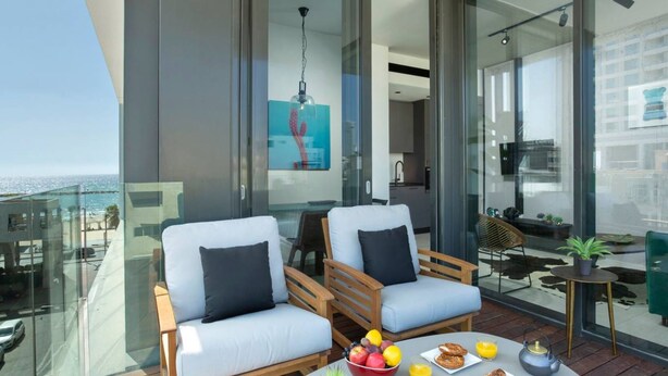 Unclassified image, 1 of 10, button - Cool 1BR in Rotem Shani by Holyguest (Tel Aviv)
