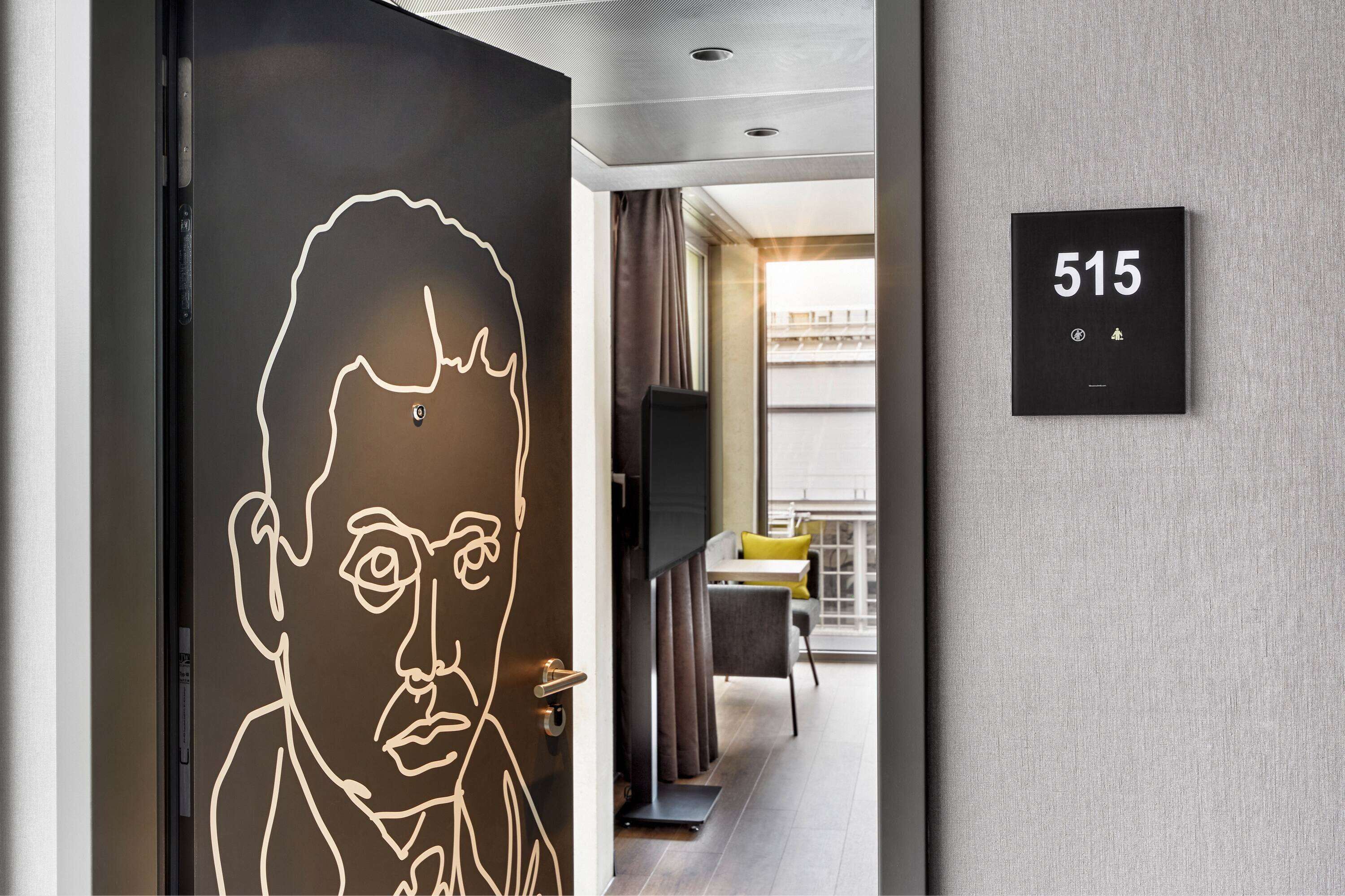 business room | premium bedding, down duvets, memory-foam beds, free minibar