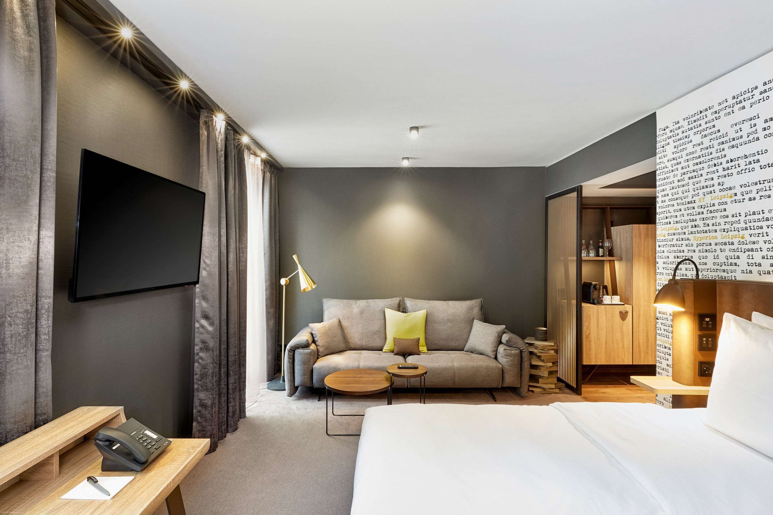 junior suite | premium bedding, down duvets, memory-foam beds, free minibar