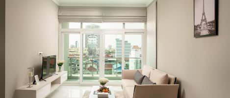 Deluxe-Apartment | Wohnbereich