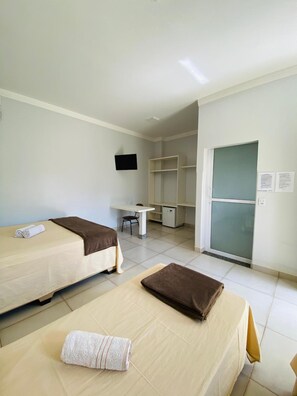 Desk, iron/ironing board, free WiFi, bed sheets