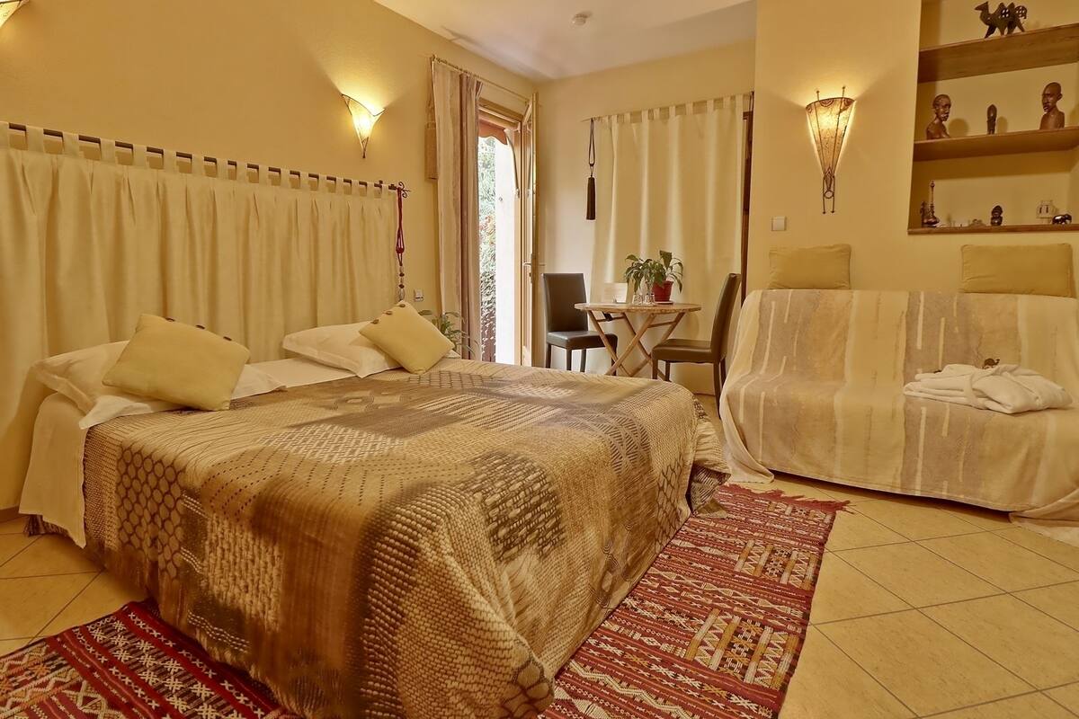 Habitación doble superior | 1 dormitorio, ropa de cama de alta calidad, colchones Select Comfort