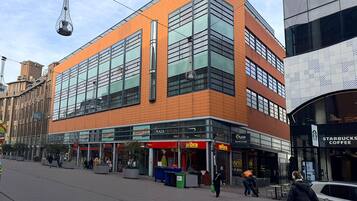 Voorkant van accommodatie