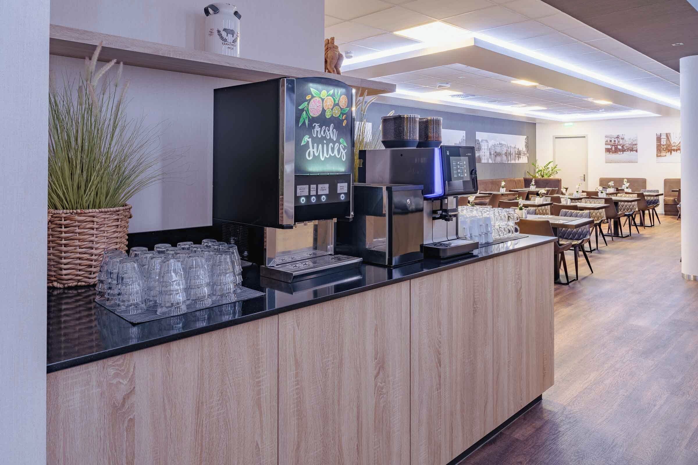 daily buffet breakfast (eur 17.50 per person)