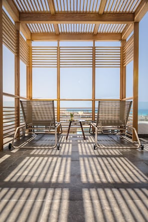 Terrace/patio - The G Hotel Seashell (El Alamein)