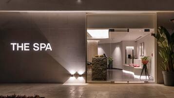 Welcome to THE SPA, where guests can unwind in a serene atmosphere.