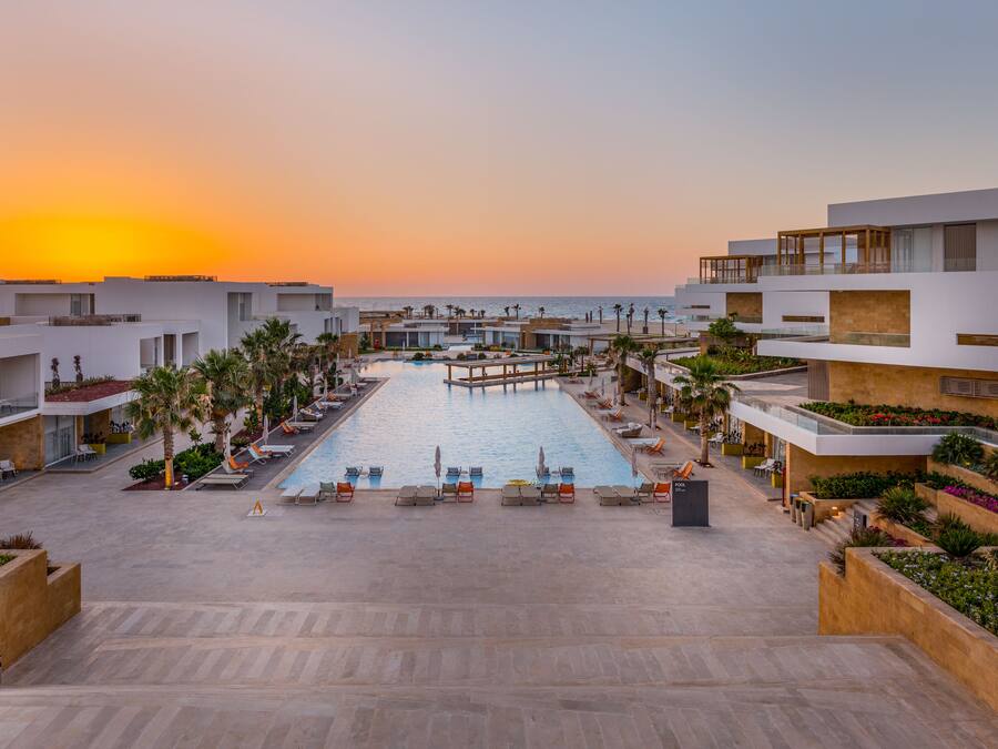 Voorkant van accommodatie