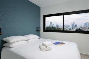 Appartamento Luxury, 3 camere da letto | Biancheria da letto di alta qualità, una cassaforte in camera