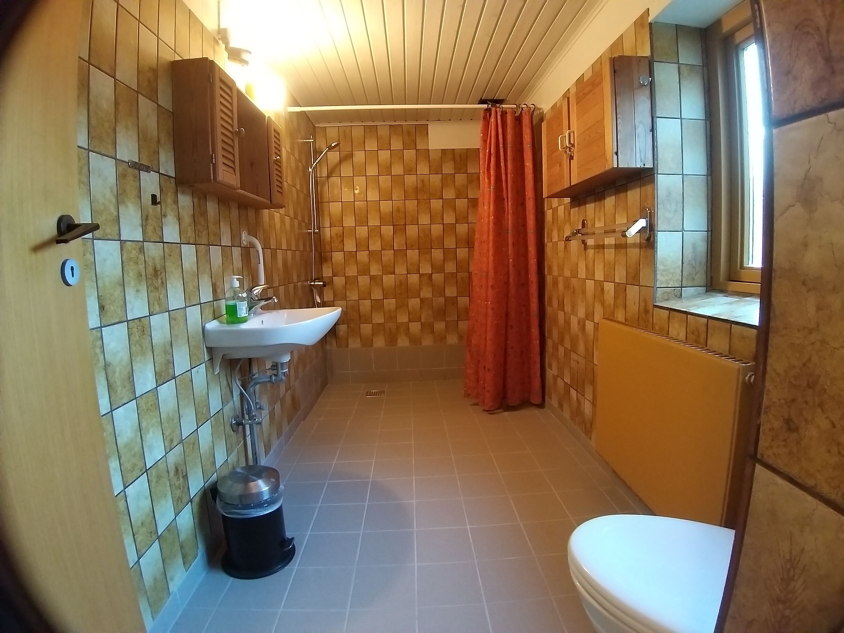 Towels, soap, toilet paper