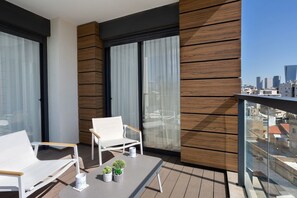Apartamento luxo | Terraço/pátio
