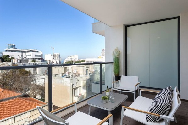 豪華公寓 | 露台/庭院