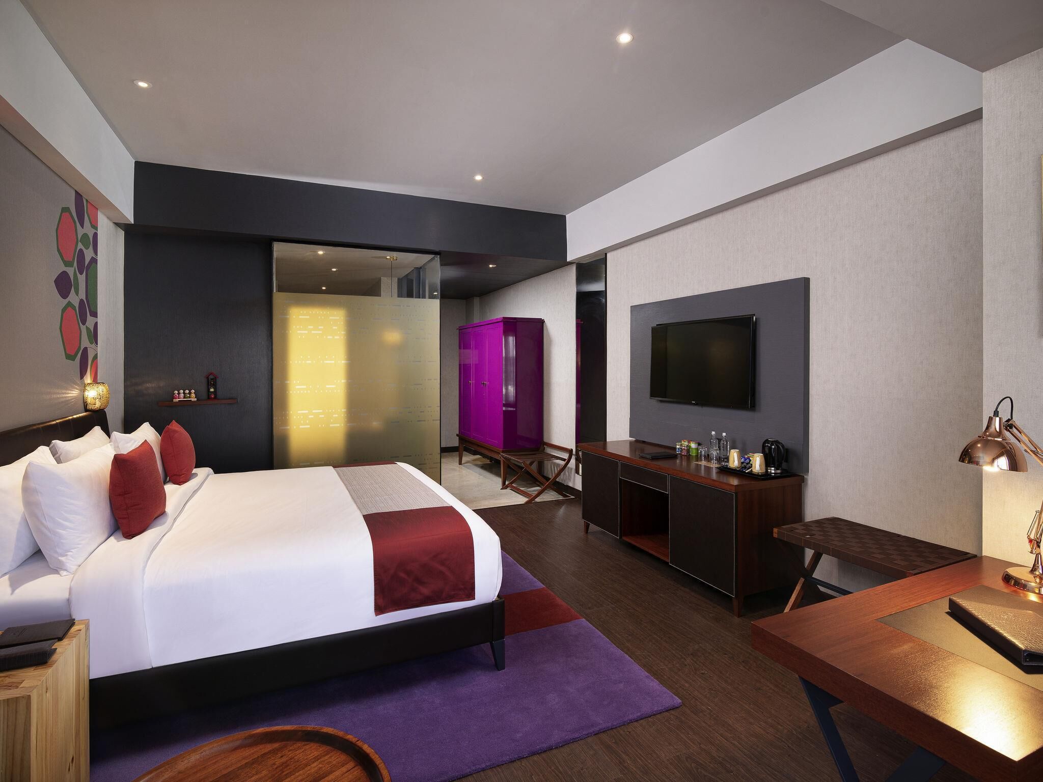 Deluxe Room King Non Smoking | Hotel Credit INR 500 | Premium bedding, pillow-top beds, minibar, in-room safe