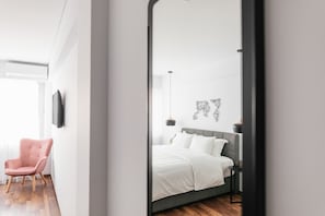 1 Schlafzimmer, hochwertige Bettwaren, Tempur-Pedic-Betten, Zimmersafe