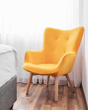Estúdio | 1 quarto, roupas de cama premium, camas Tempur-Pedic, cofres nos quartos