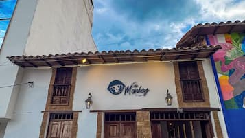 Façade de lâhĂ©bergement