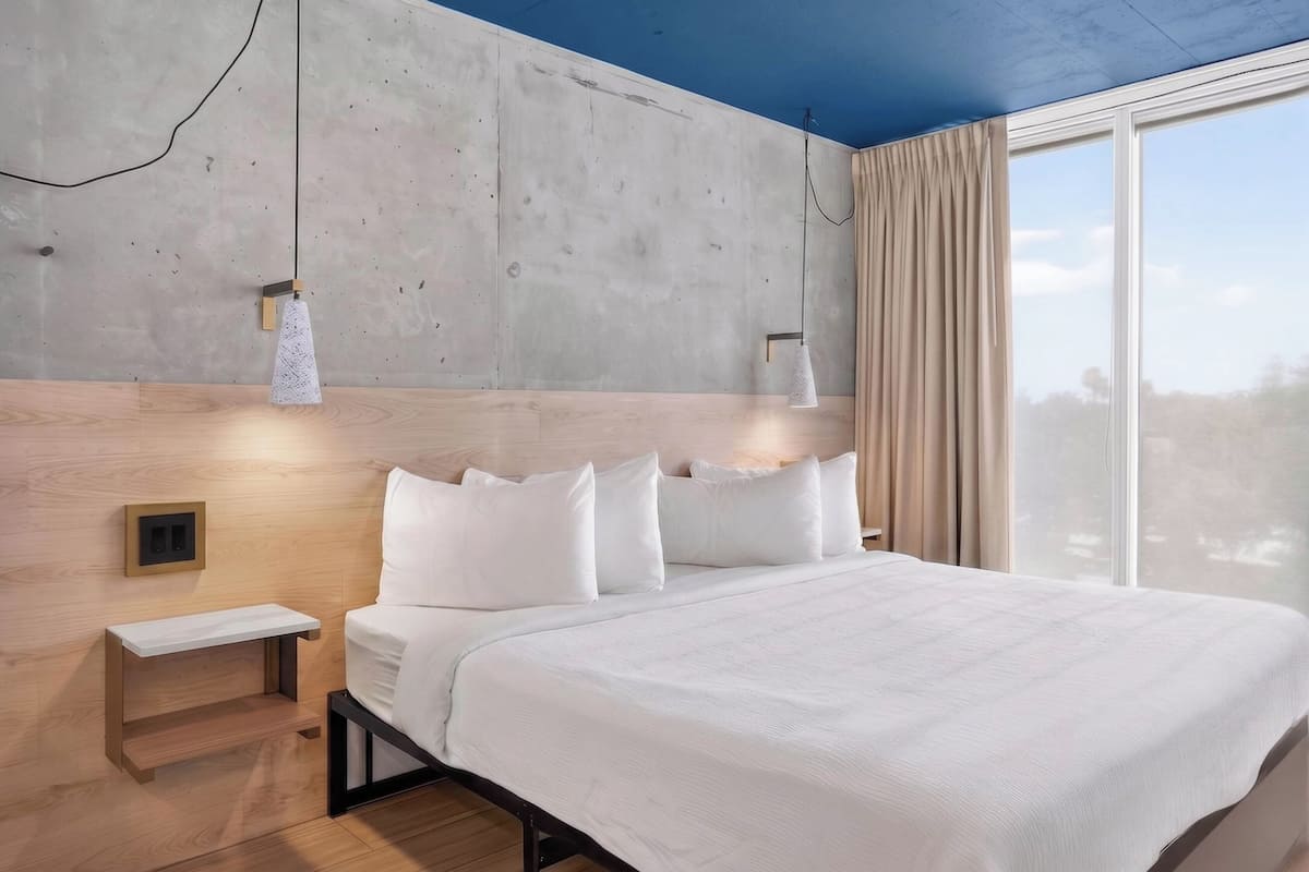 In-room safe, desk, laptop workspace, blackout curtains