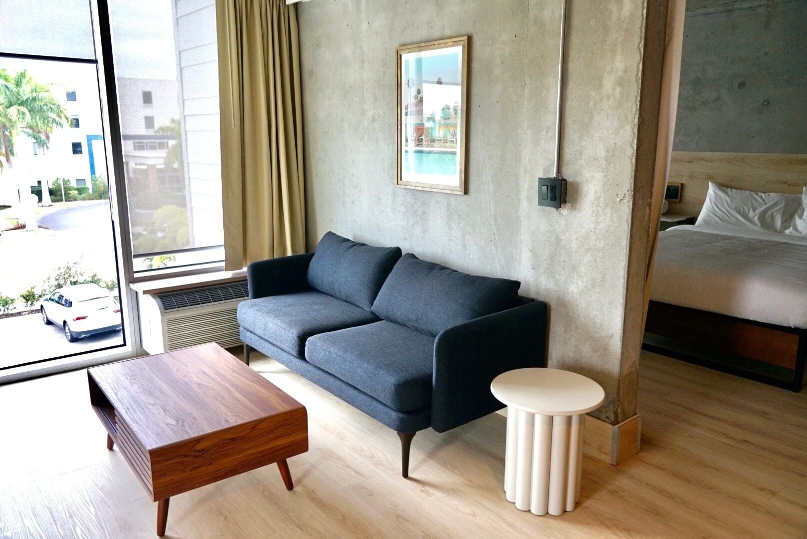 family suite, 1 bedroom, non smoking, kitchenette | living area | 55-inch smart tv with digital channels, tv, netflix