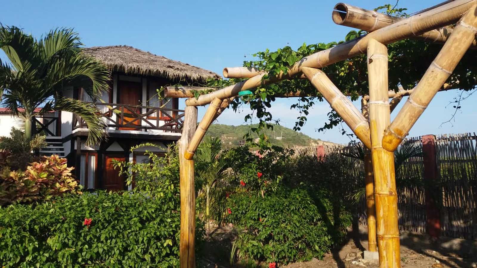 숙박 시설 구내