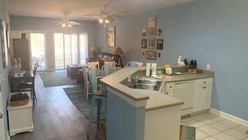 Condo (3709 Champions (Sea Trail)) | Private kitchen | Toaster, cookware/dishes/utensils