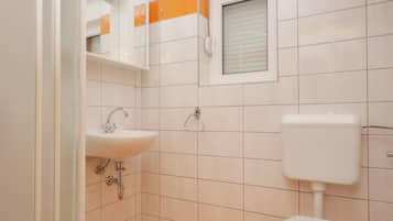 Bathroom | Shower, hair dryer