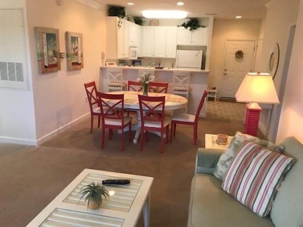 Condo (2311 Crow Creek Drive) | Living room | Flat-screen TV