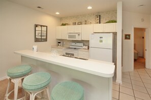Condo (3405 Champions (Sea Trail)) | Private kitchen | Fridge, cookware/dishes/utensils, paper towels