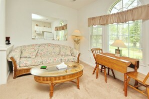 Condo (3405 Champions (Sea Trail)) | Living room | Flat-screen TV - 3405 Champions Sunset Beach (Sunset Beach)