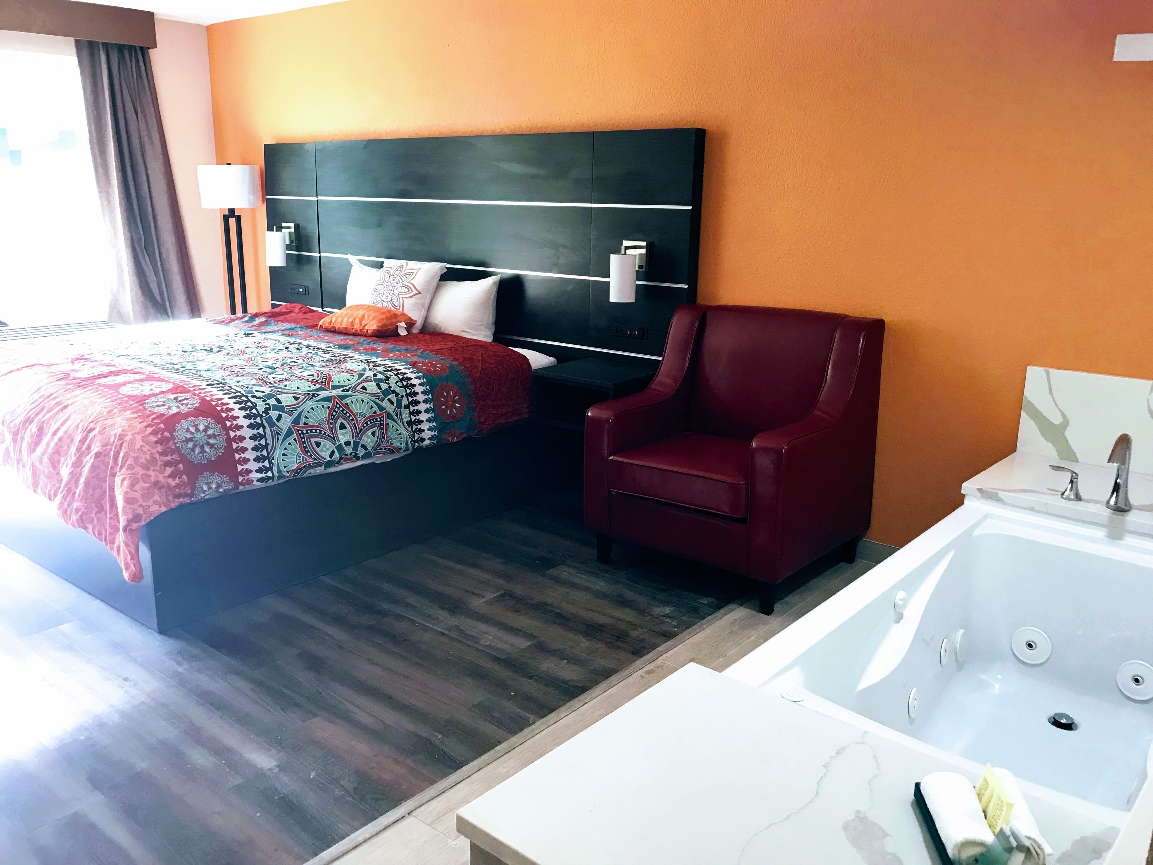 romantic room | living area | 43-inch led tv with premium tv channels, tv