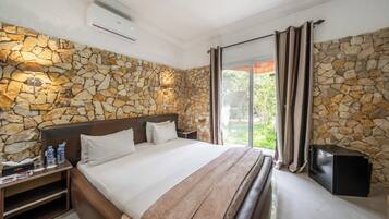 Standard Double Room | Frette Italian sheets, premium bedding, down comforters