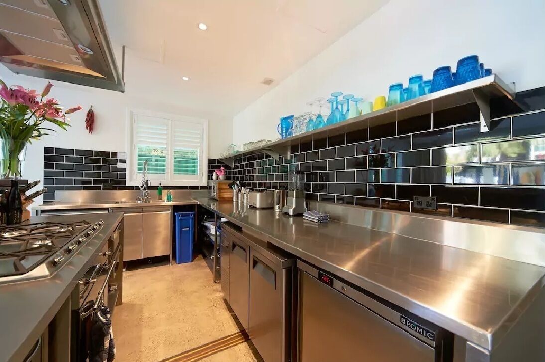 Toaster, dining tables