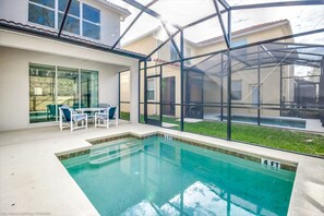 Paradise Palms Resort 5 Bedroom Vacation Home with Pool (2000) | Piscina particular