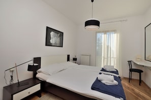 Apartment (A1) | Zimmersafe, kostenloses WLAN, Bettwäsche