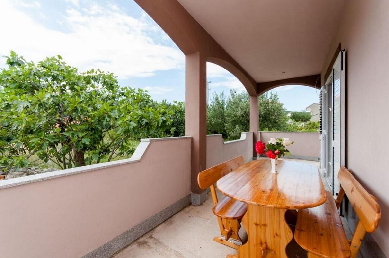 Apartment (A1) | Balkon