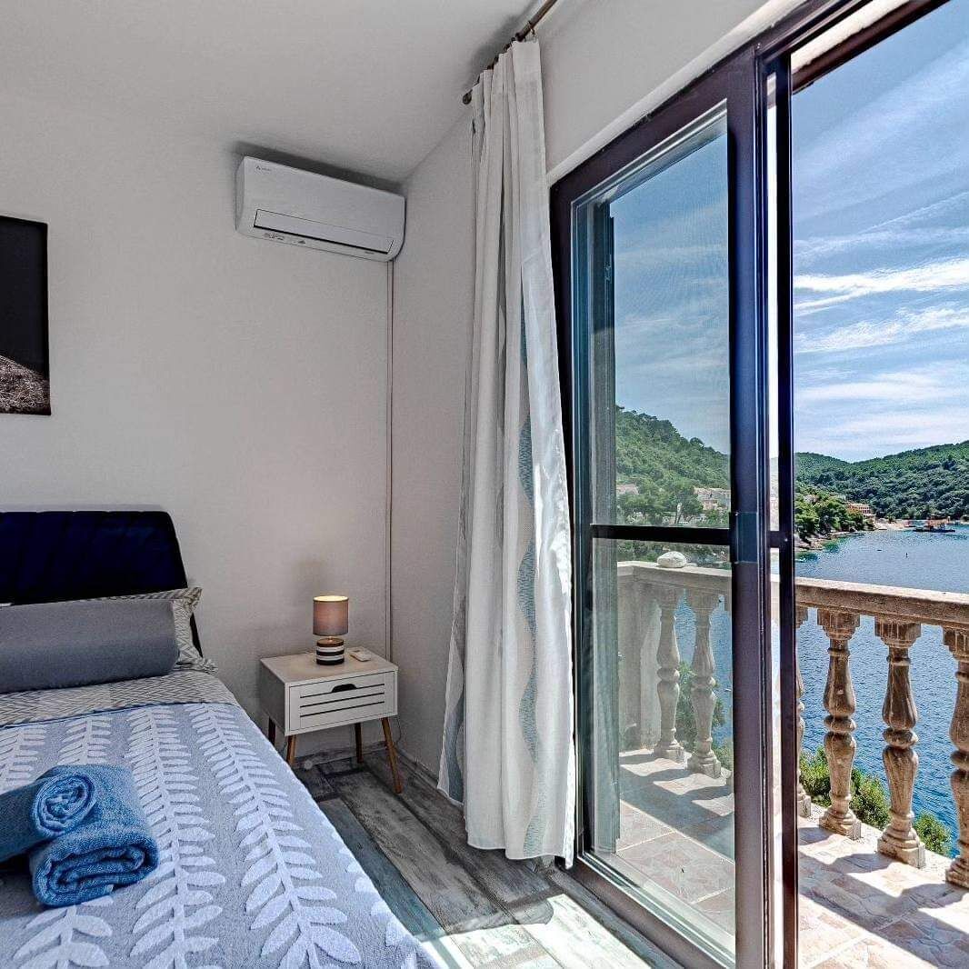 Lejlighed (A1) | Pengeskab på værelset, strygejern/strygebræt, gratis Wi-Fi