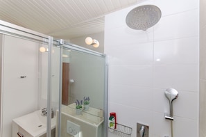Bathroom | Shower, hair dryer
