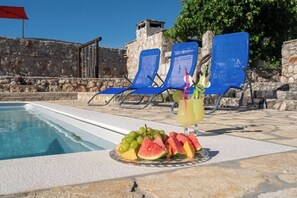 Outdoor pool - House Aria (Marina)