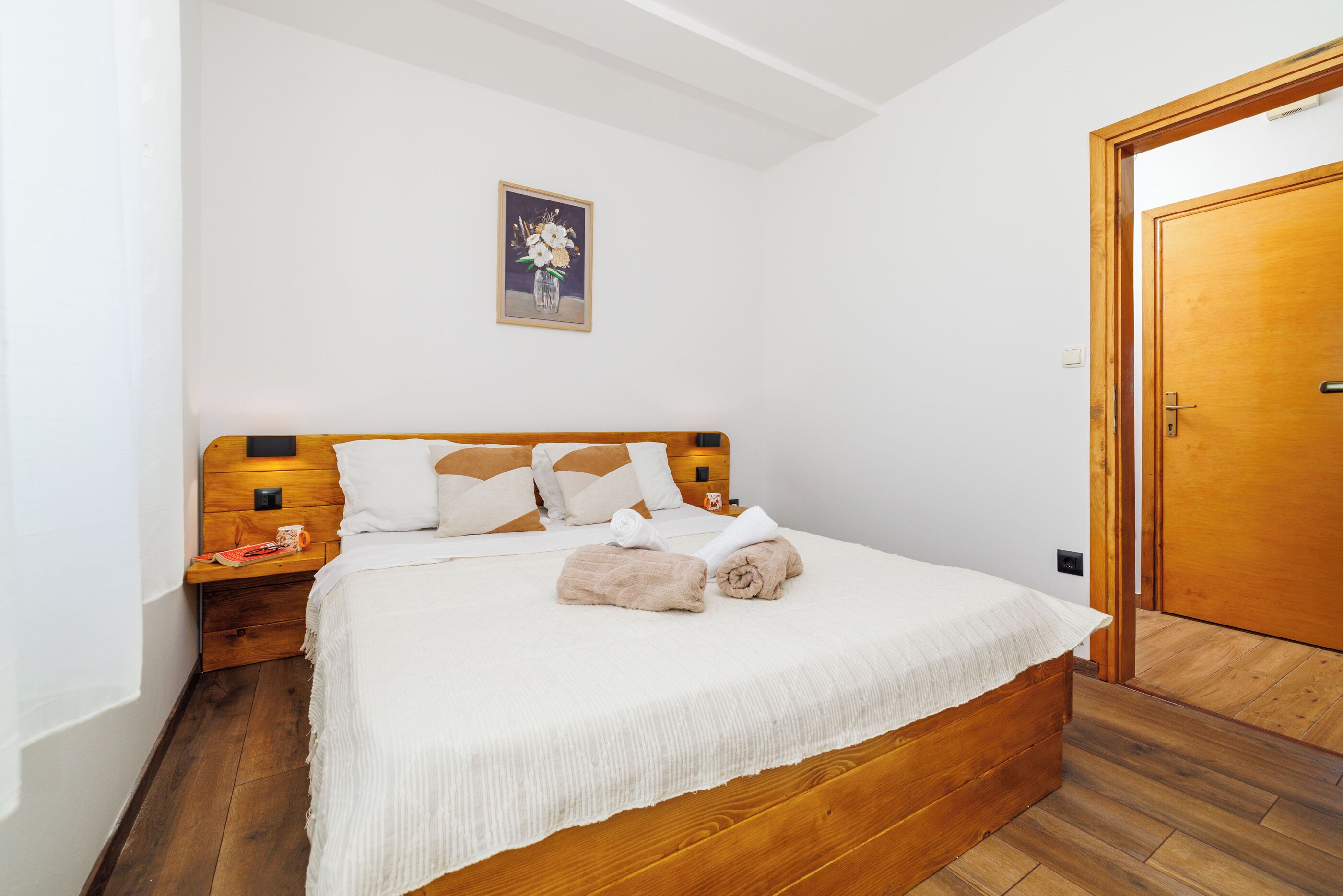 Apartment (A1) | 4 bedrooms, free WiFi, bed sheets