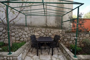 Studio (A3) | Terrace/patio - Apartments Rafael (Cres)