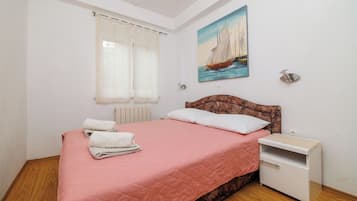 Appartement (A1) | 5 slaapkamers, een strijkplank/strijkijzer, gratis wifi