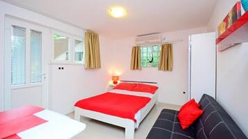 Estúdio (A2) | 3 quartos, Wi-Fi de cortesia, roupa de cama