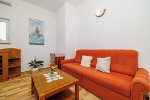 Apartment (A4) | Living room - Apartments Krunoslav (Punat)