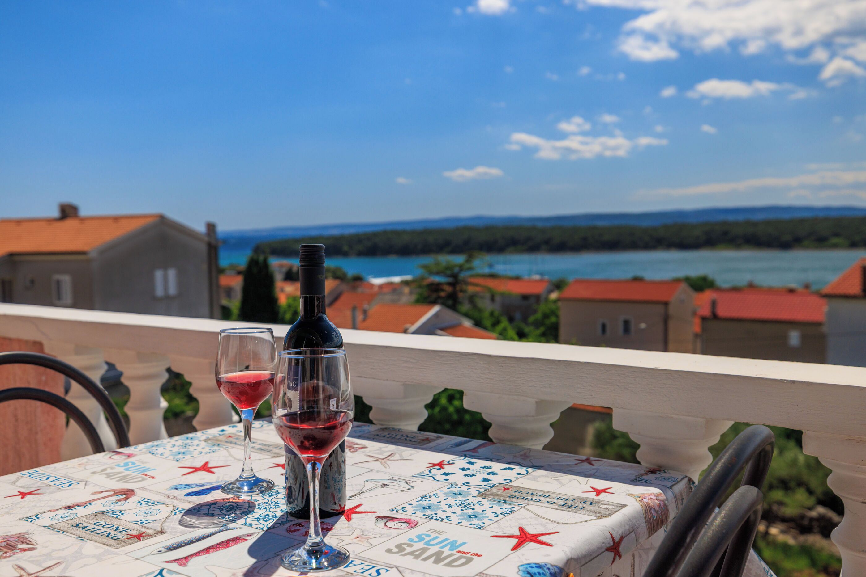 Apartment (A2) | Blick auf das Wasser