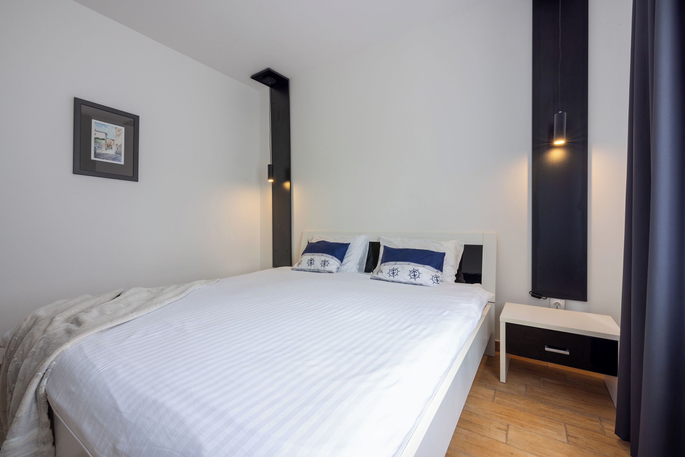 Appartement (A1) | 2 chambres, coffre-fort, accès au Wi-Fi (inclus), literie fournie