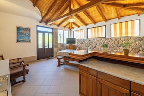 Apartment (A7) | Private kitchen | Fridge, stovetop, espresso maker, cookware/dishes/utensils