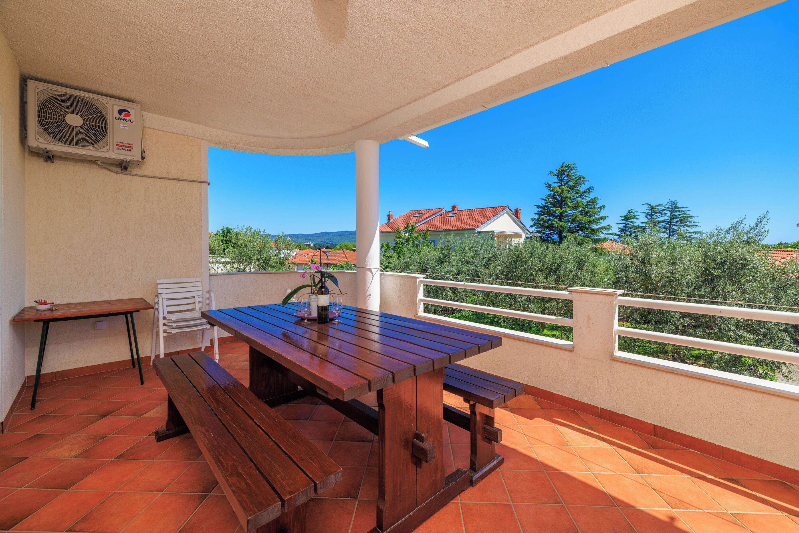 شقة (A4) | شرفة/رواق