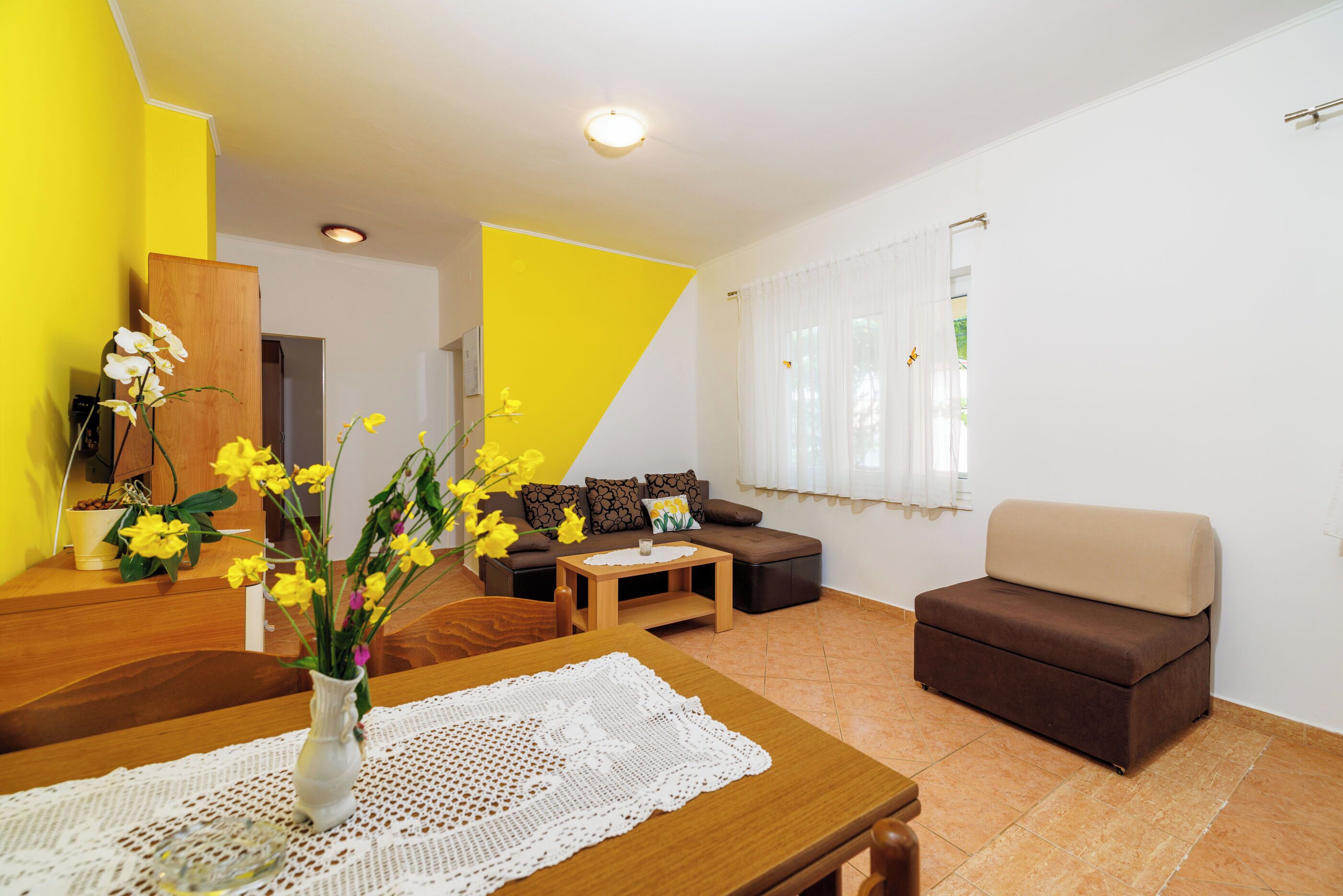 อพาร์ทเมนท์ (A1) | ห้องนั่งเล่น