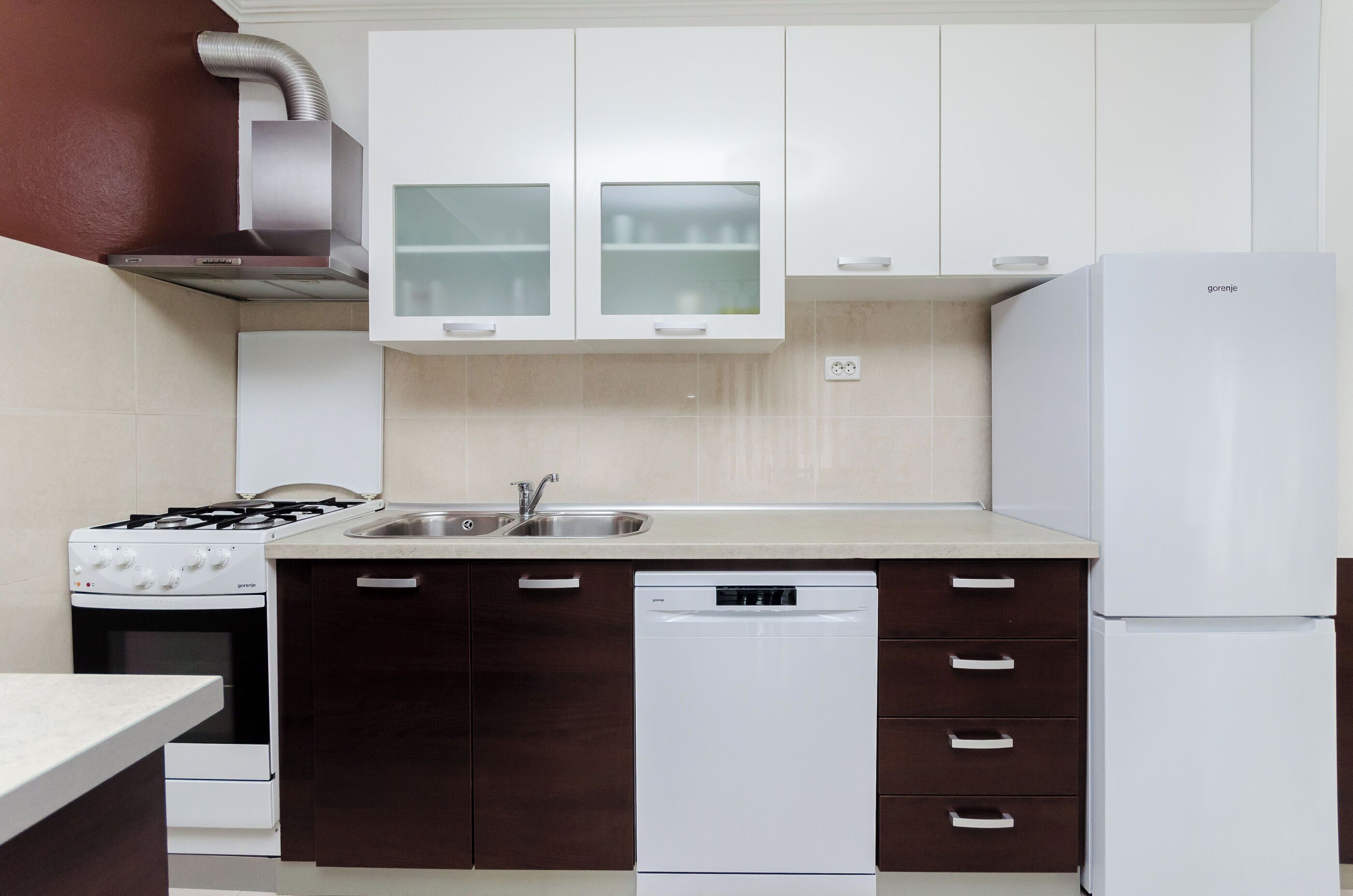 Apartamento (A2) | Cocina privada | Frigorífico, horno, placa de cocina y máquina de café espresso