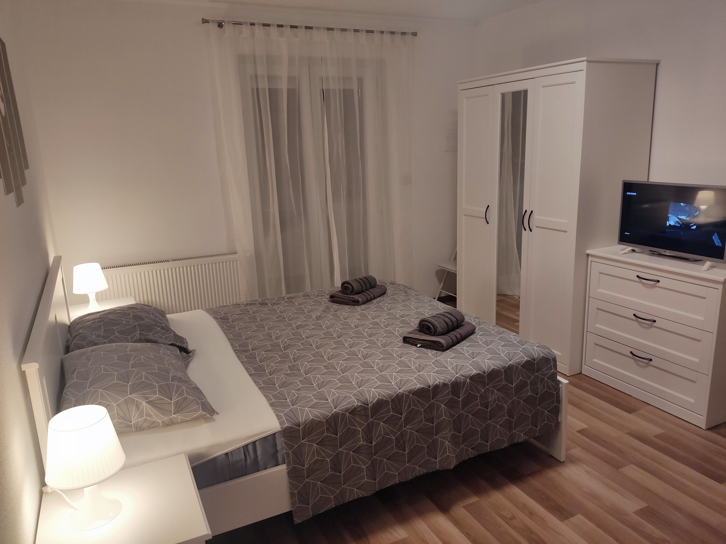 Apartment (A2) | 1 bedroom, iron/ironing board, free WiFi, bed sheets